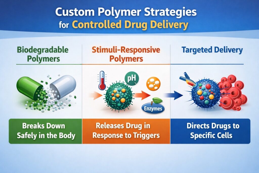 Custom Polymer Synthesis for Controlled Drug Delivery