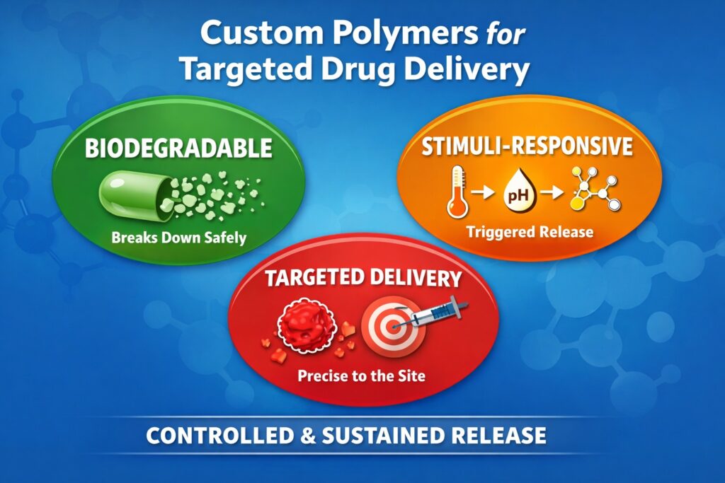 Custom Polymer Synthesis for Controlled Drug Delivery