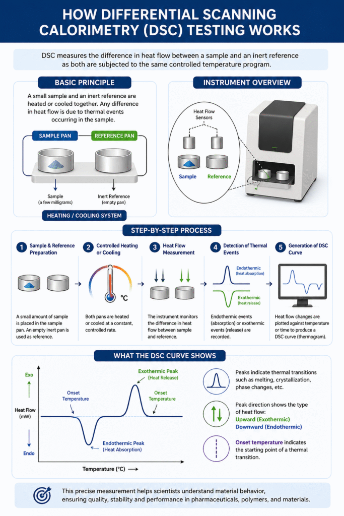 How Differential Scanning Calorimetry (DSC) Testing Works How Differential Scanning Calorimetry (DSC) Testing Works