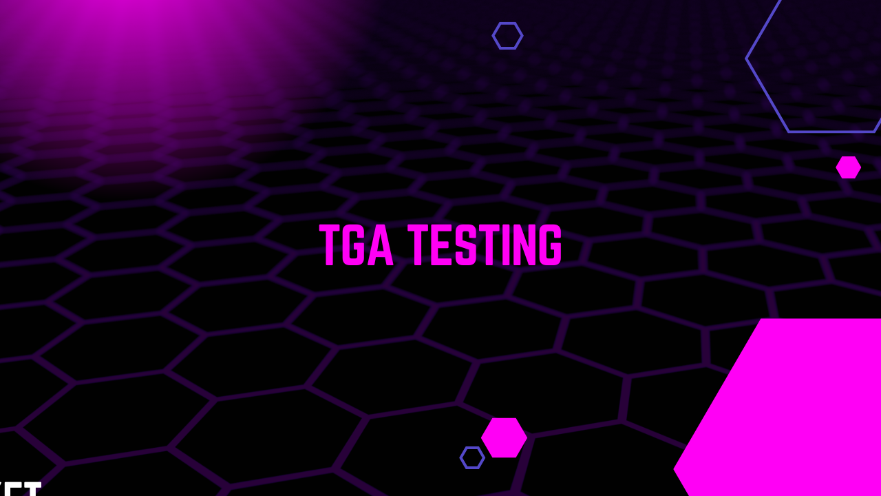 TGA Testing:
