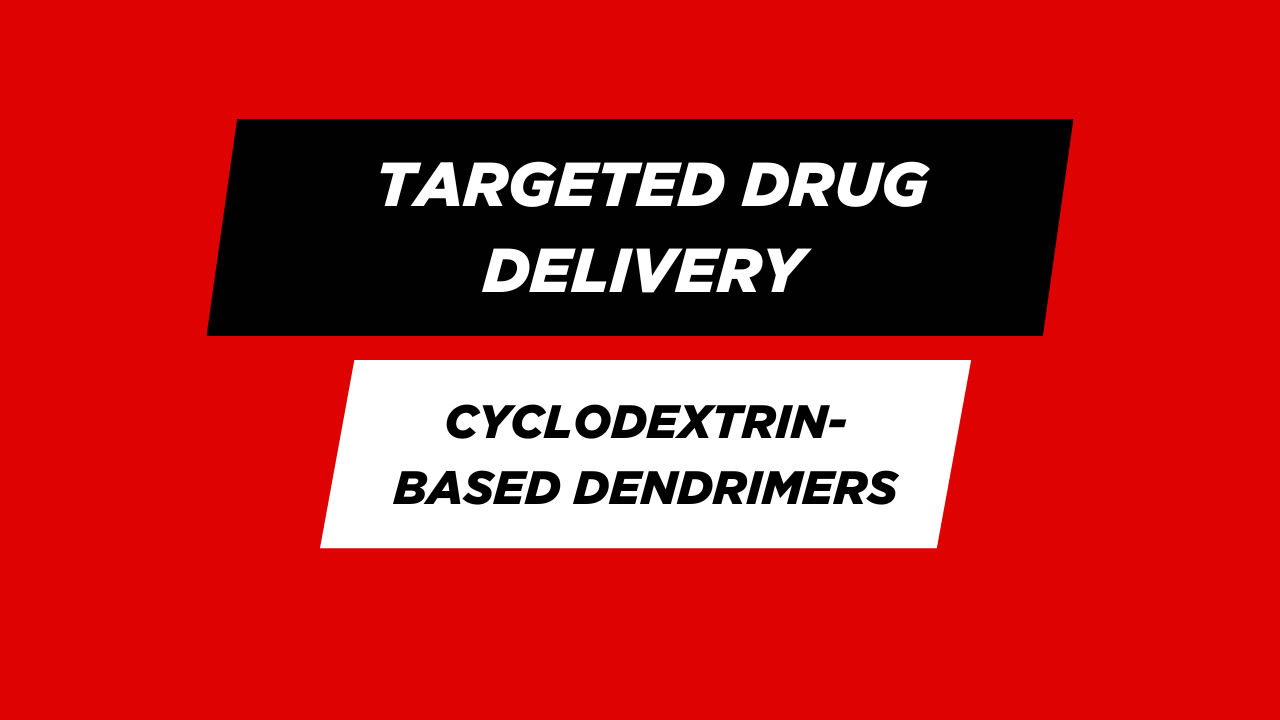 Targeted Drug Delivery with Cyclodextrin-Based Dendrimers