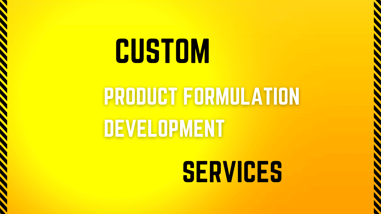 Custom Product Formulation Development Services