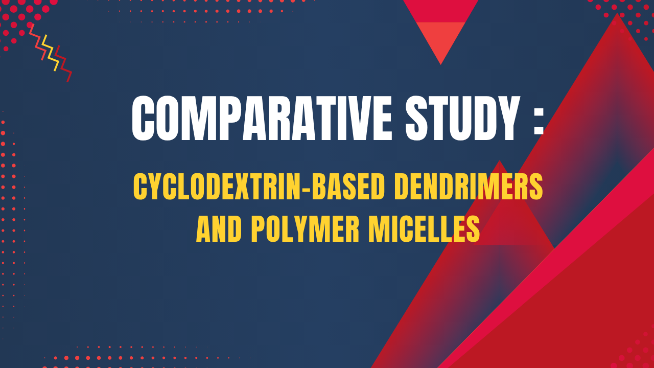 Comparative Study of Cyclodextrin-Based Dendrimers and Polymer Micelles