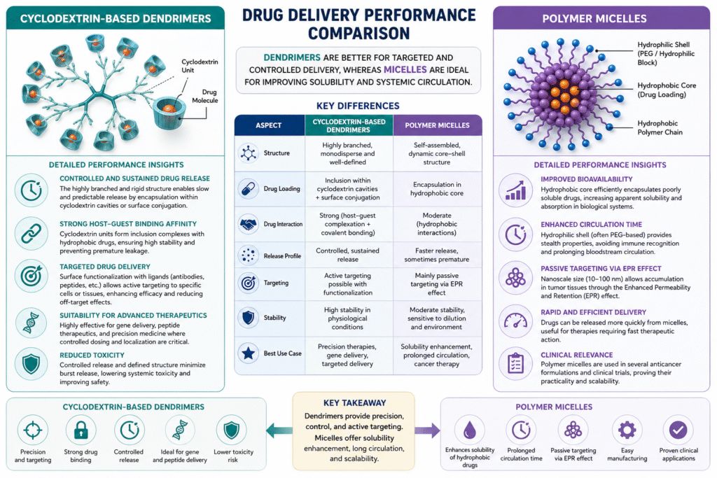 Drug Delivery Performance Comparison
