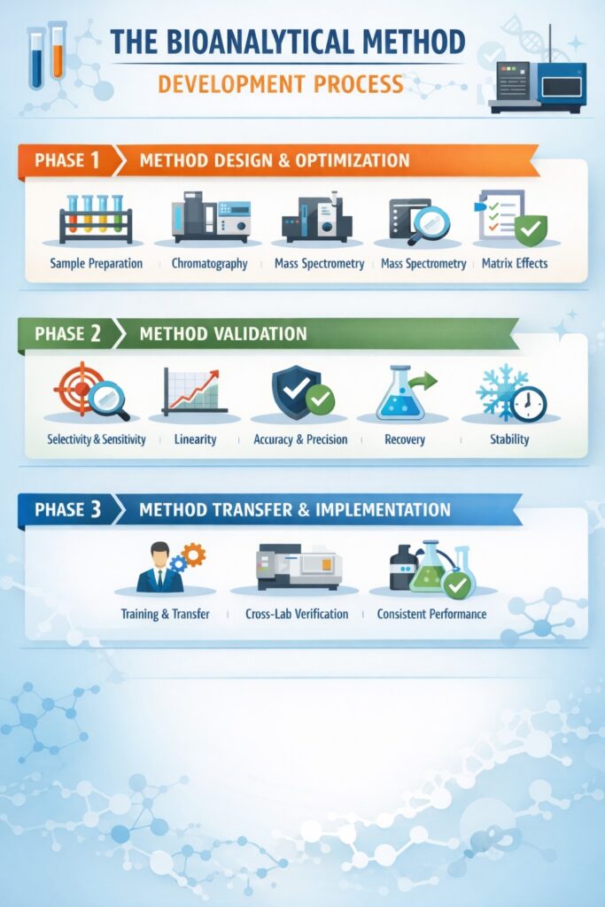 The Bioanalytical Method Development Process The Bioanalytical Method Development Process