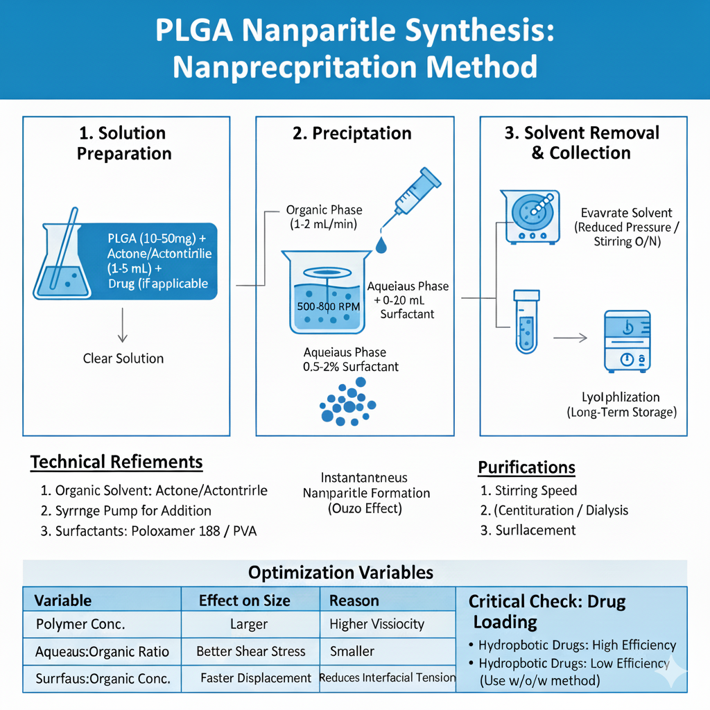 Method 2 Nanoprecipitation (Solvent Displacement)