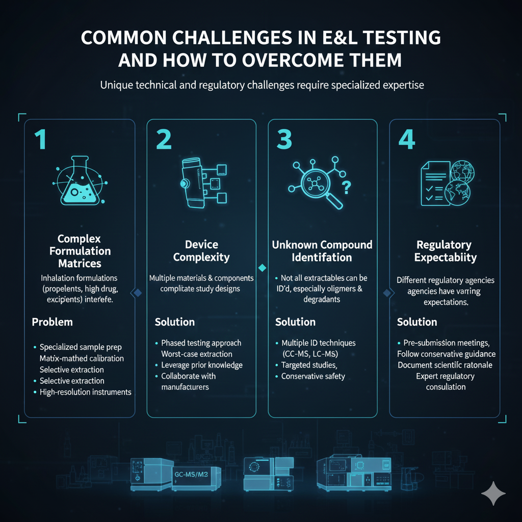 Common Challenges in E&L Testing and How to Overcome Them