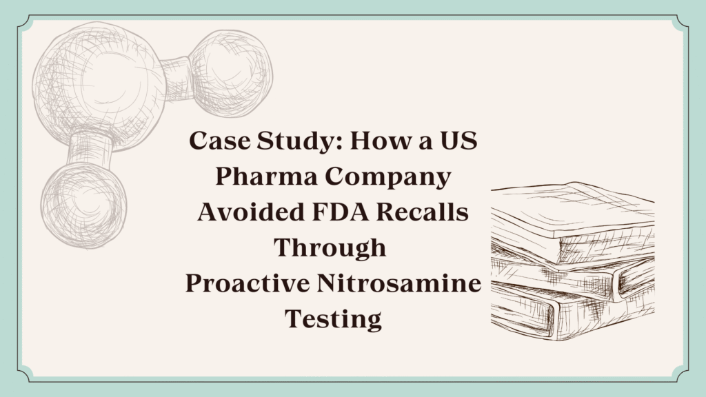 Proactive Nitrosamine Testing