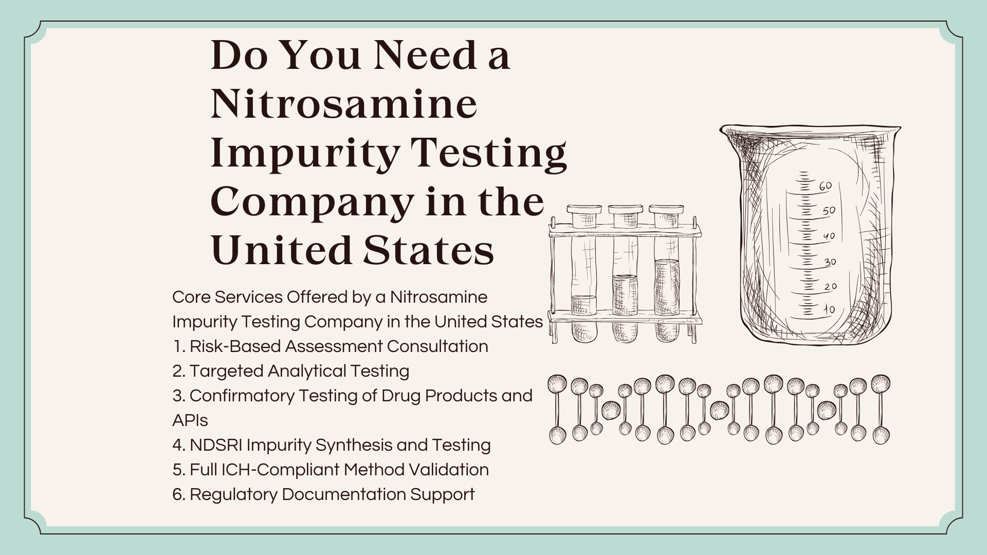 Nitrosamine Impurity Testing Company in United States