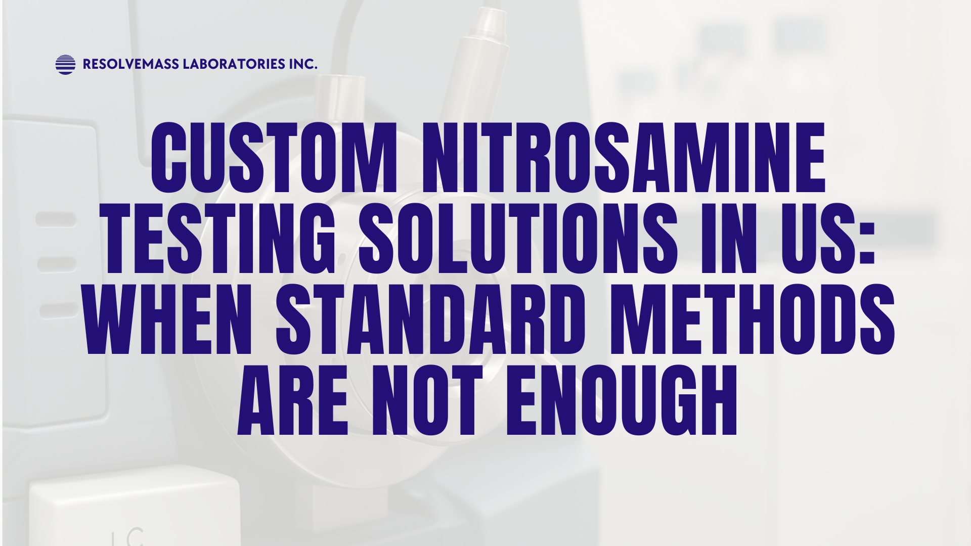 Nitrosamine Testing in US