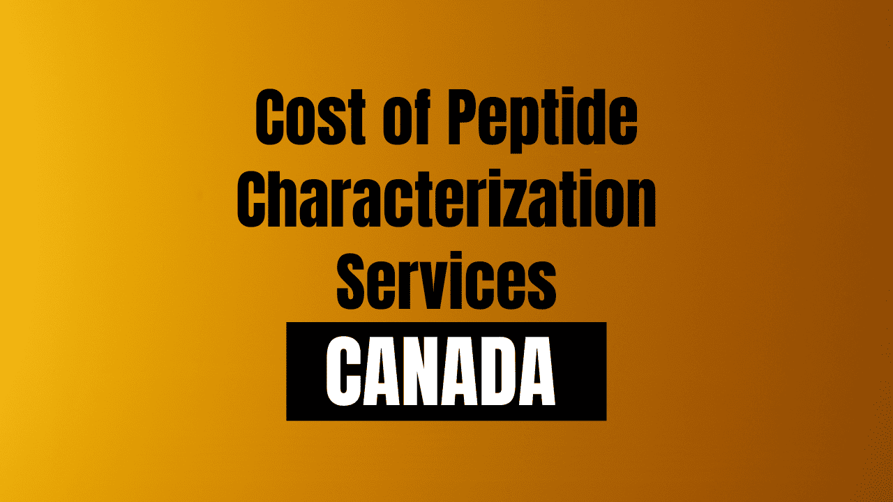 Peptide Characterization Service in Canada