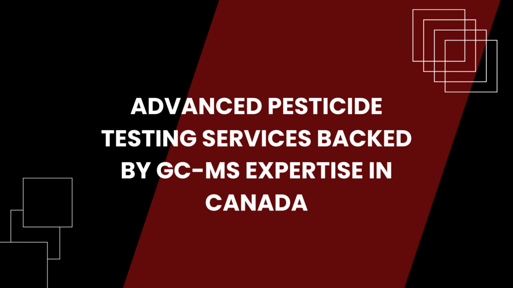 Pesticide Testing Services