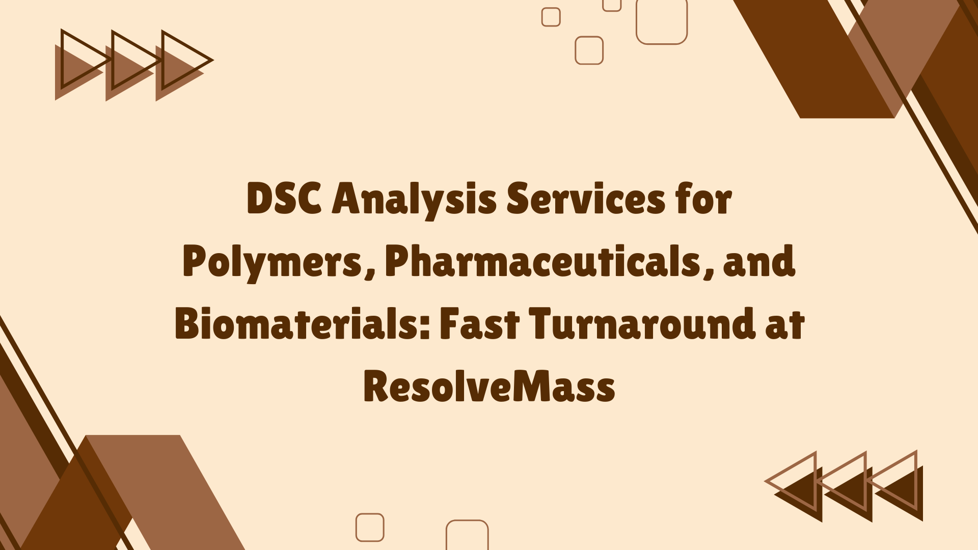 DSC Analysis Services