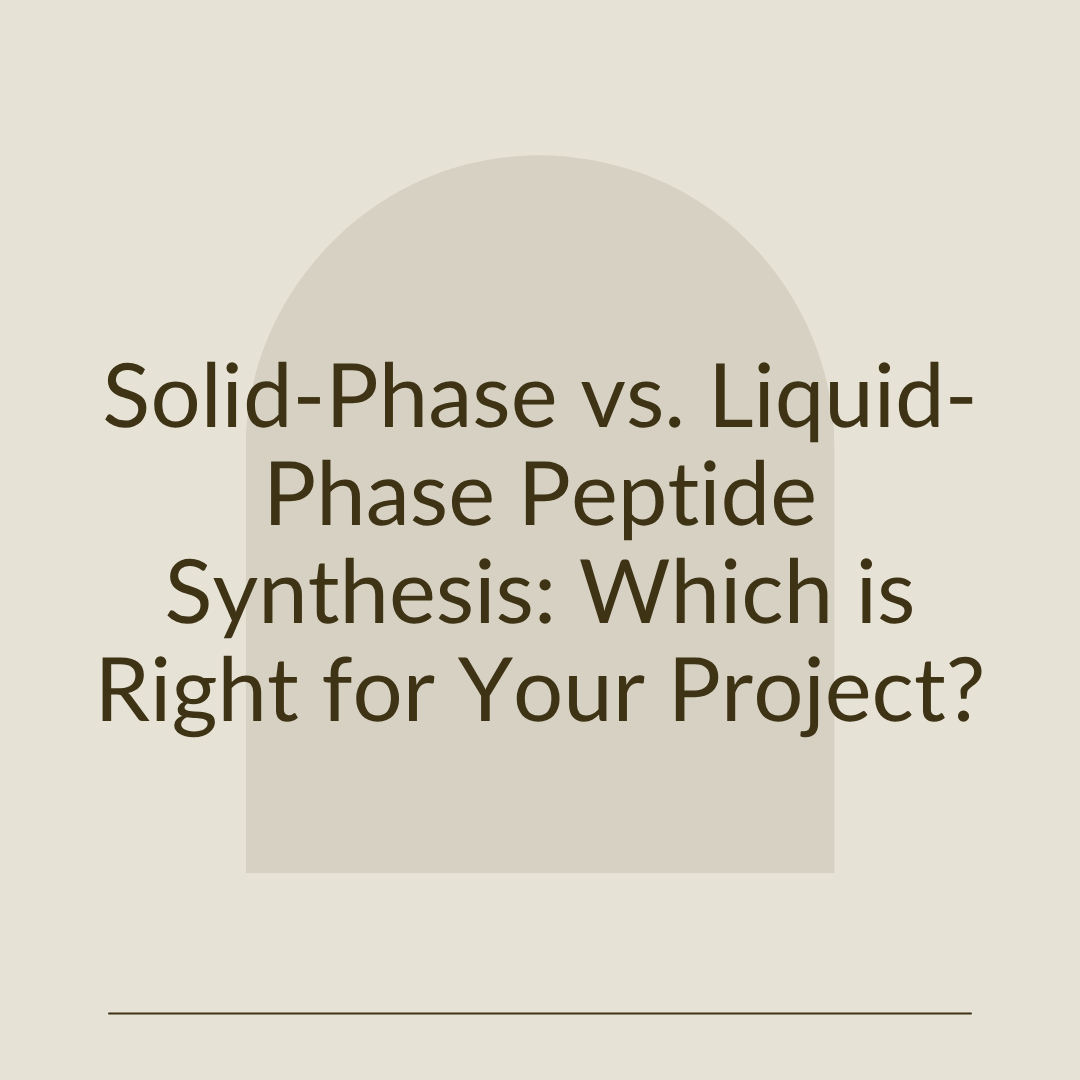 Solid vs Liquid Phase Peptide Synthesis