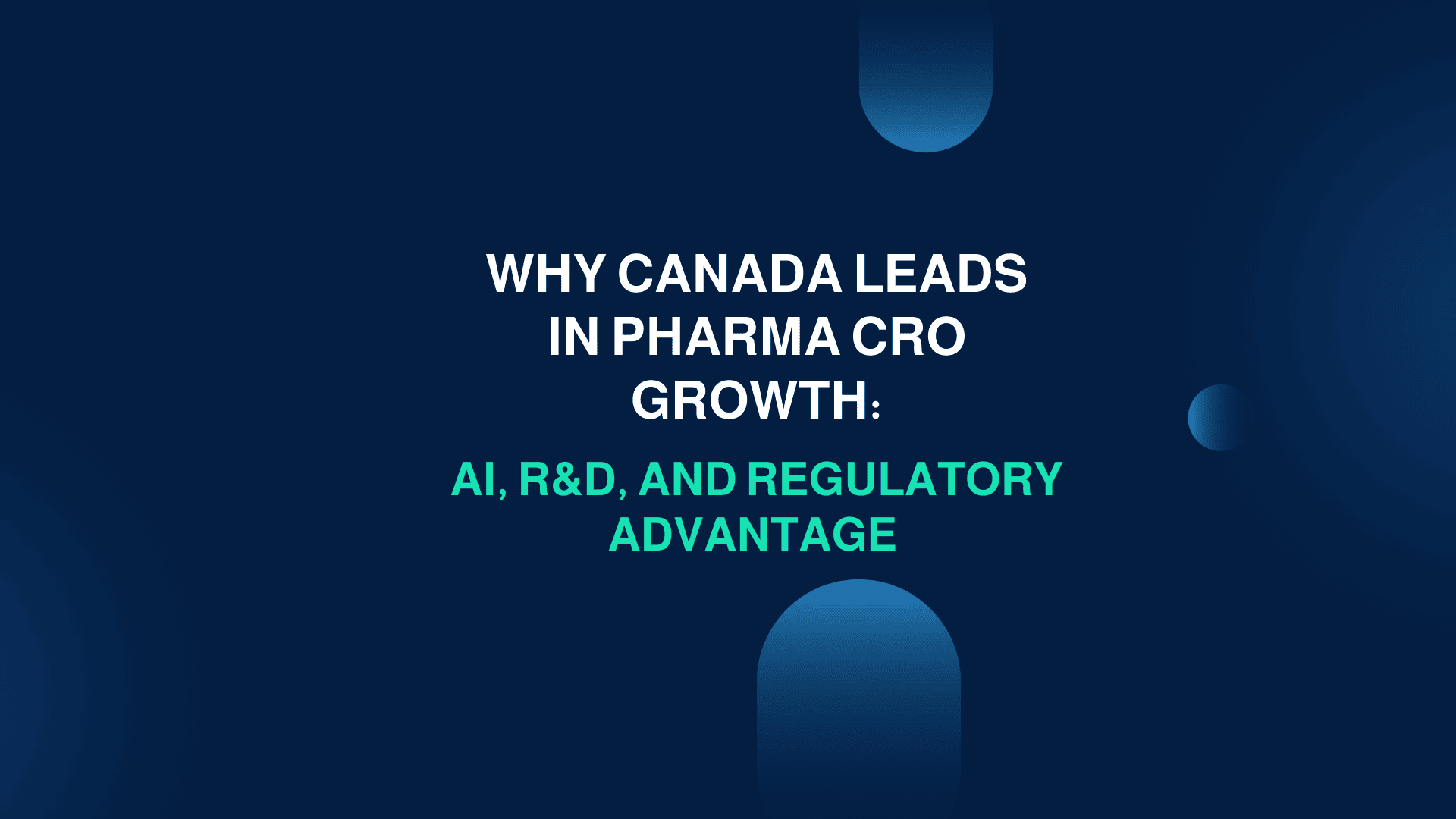 Pharma CRO Market Canada Growth