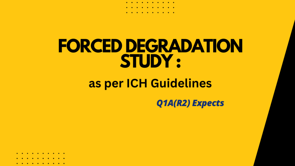 Forced Degradation Study as per ICH Guidelines What Q1A(R2) Expects Forced Degradation Study as per ICH Guidelines: What Q1A(R2) Expects