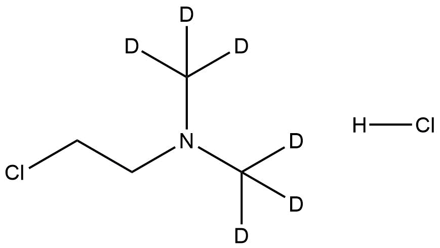 2-Chloro-N,N-dimethyl-d6-ethylene-d4-amine HCl | CAS 97941-91-8
