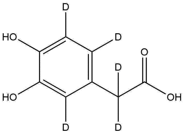 (3,4-Dihydroxyphenyl-d3)acetic-2,2-d2 Acid (3,4-Dihydroxyphenyl-d3)acetic-2,2-d2 Acid