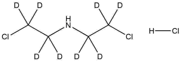 Bis(2-chloroethyl)-d8-amine HCl | CAS 102092-04-6
