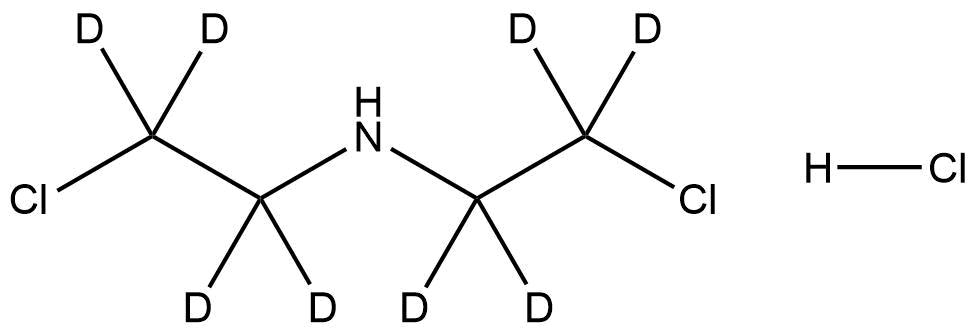 Bis(2-chloroethyl)-d8-amine HCl | CAS 102092-04-6