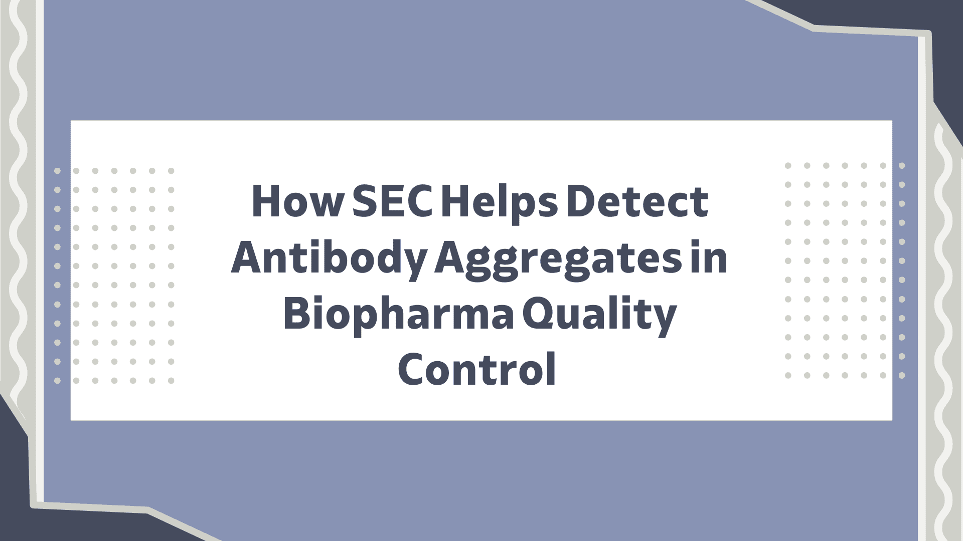 SEC Antibody Aggregate Analysis