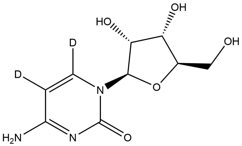 Cytidine-5,6-d2 CAS No.: 2483831-93-0