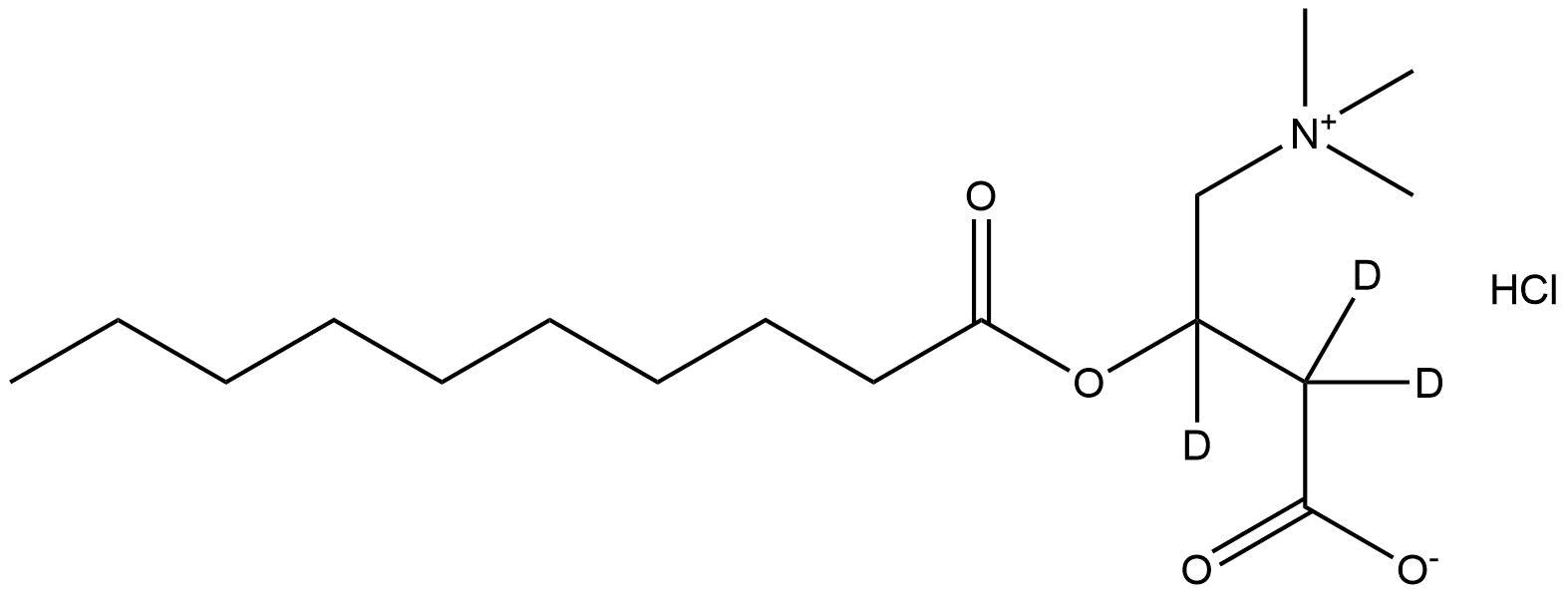 Decanoyl-L-Carnitine-d3 HCl (N-methyl-d3) | CAS 2483831-87-2