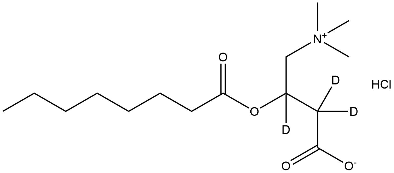 Octanoyl-L-Carnitine-d3 HCl (N-methyl-d3) | CAS 1334532-24-9