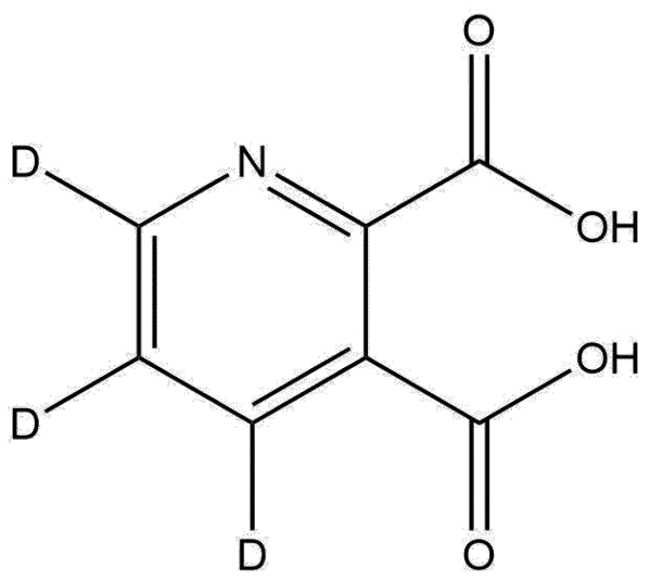 Quinolinic-4,5,6-d3 Acid | CAS 138946-42-6