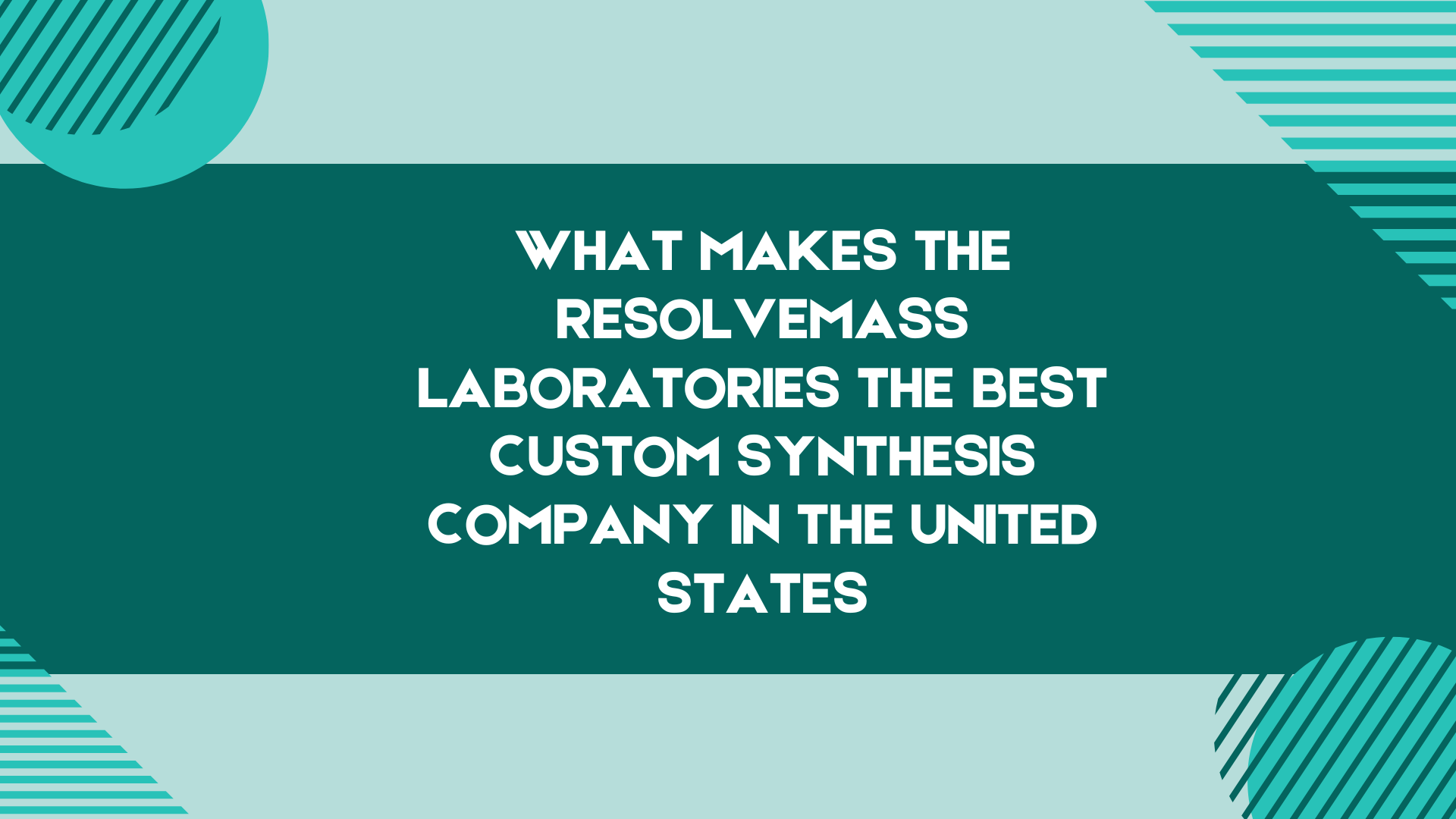 Best Custom Synthesis Company in the United States