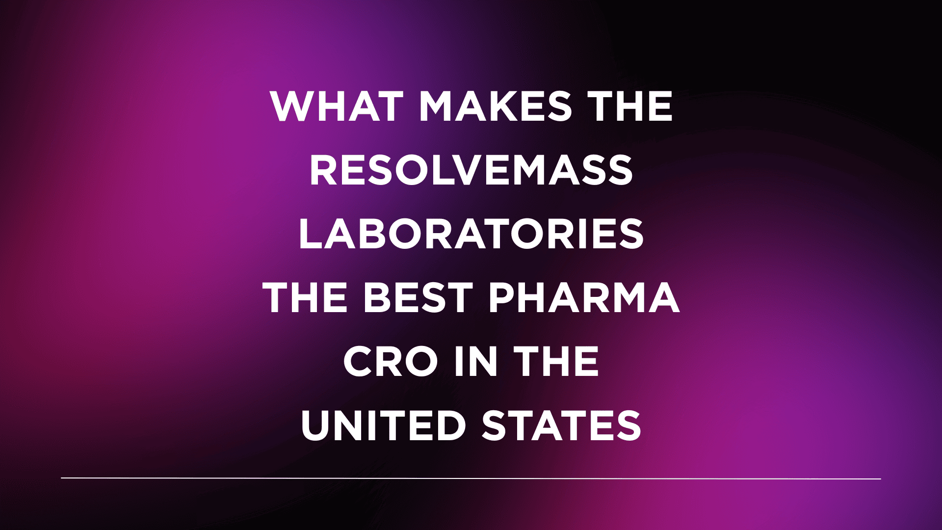 Best Pharma CRO in the United States