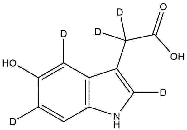 5-Hydroxyindole-2,4,6-d3-3-acetic-2,2-d2 acid