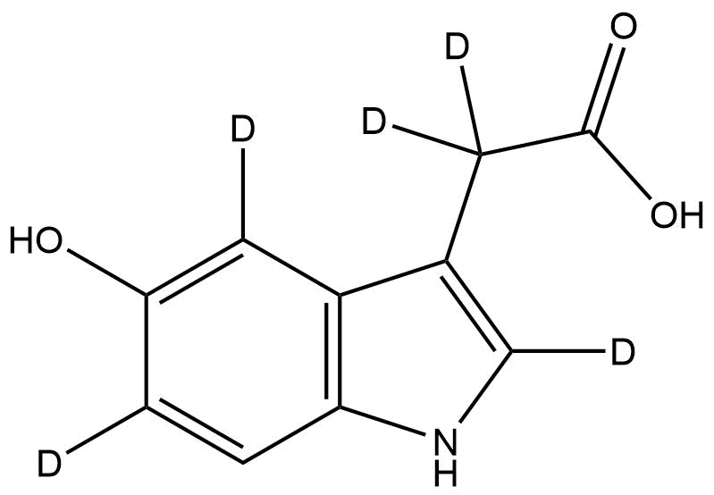 5-Hydroxyindole-2,4,6-d3-3-acetic-2,2-d2 acid