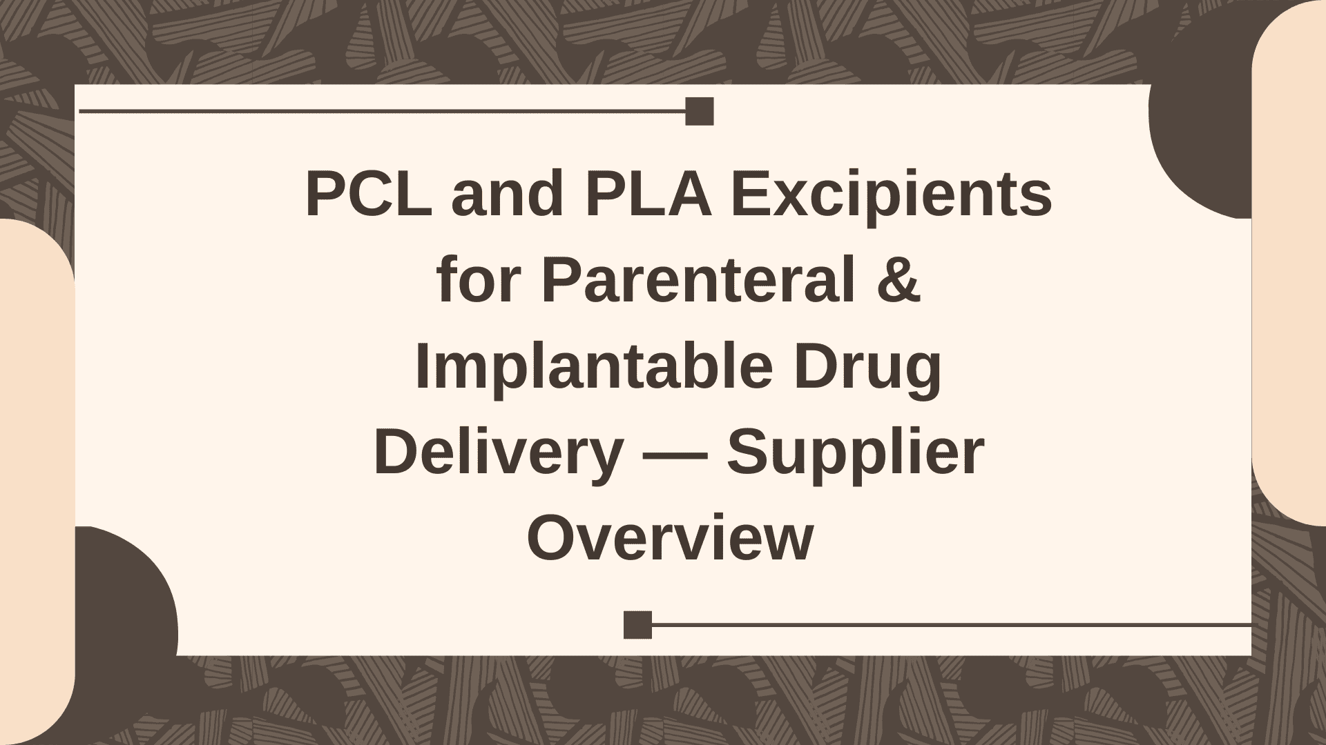 PCL Supplier | PLA Supplier