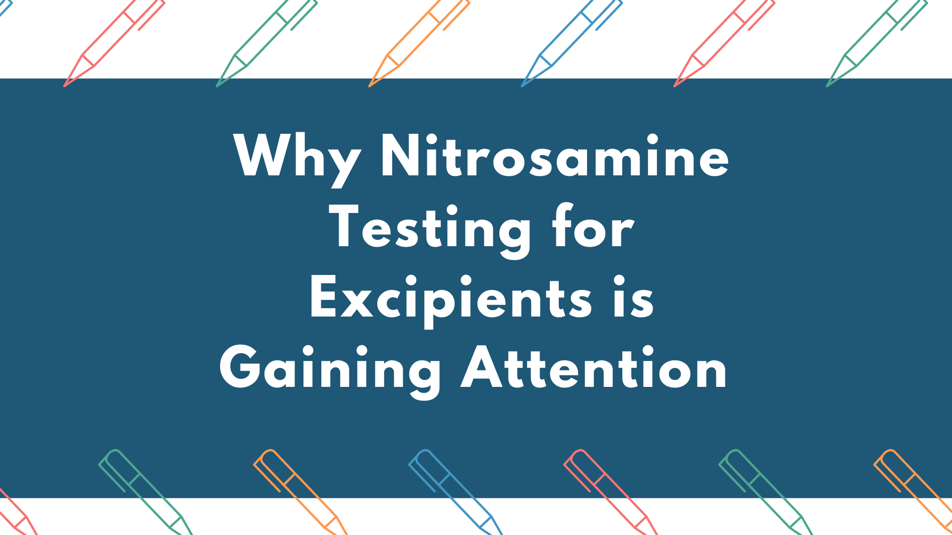 Nitrosamine Testing for Excipients
