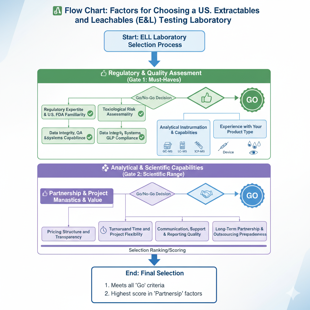 Facgtors for choosing a US E&L testing laboratory Facgtors for choosing a US E&L testing laboratory