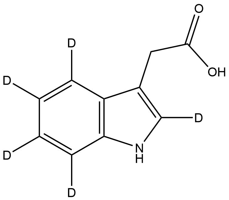Indole-2,4,5,6,7-d5-3-acetic acid | CAS 76937-78-5