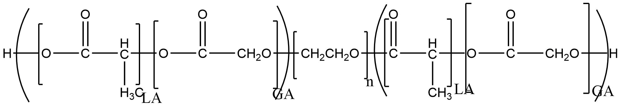Poly(lactide-co-glycolide)-b-poly(ethylene glycol)-b-poly(lactide-co-glycolide) | PLGA: mPEG: PLGA (Mw 5000: 1500:5000 | CAS 952 111-10-3