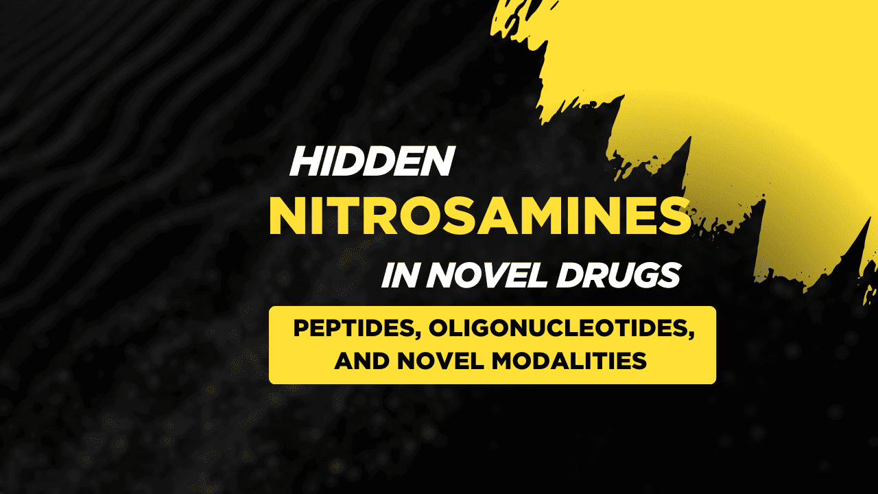 Nitrosamine Testing for Peptides and Oligonucleotides