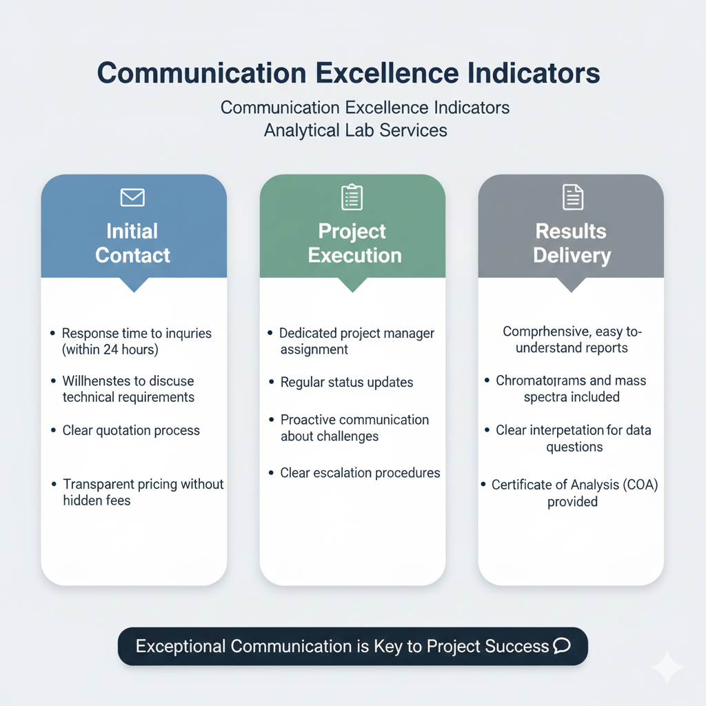 Communication Excellence Indicators Communication Excellence Indicators Initial Contact