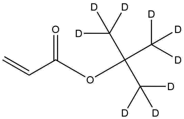 Deuterated tert-Butyl-d9 acrylate CAS 928163-00-2 Deuterated tert-Butyl-d9 acrylate | CAS 928163-00-2