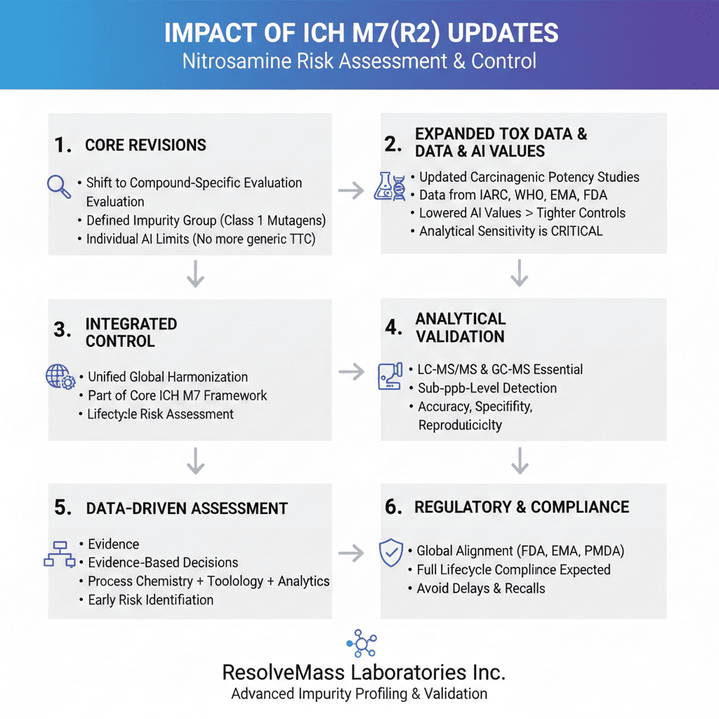  Impact of ICH M7(R2) Updates Nitrosamine Risk Assessment