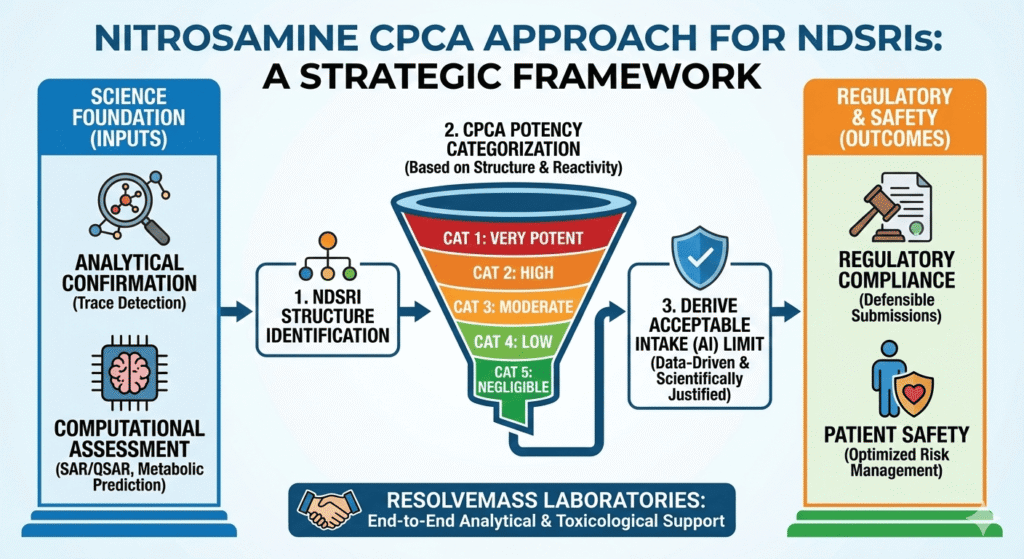 Nitrosamine CPCA approach for NDSRIs