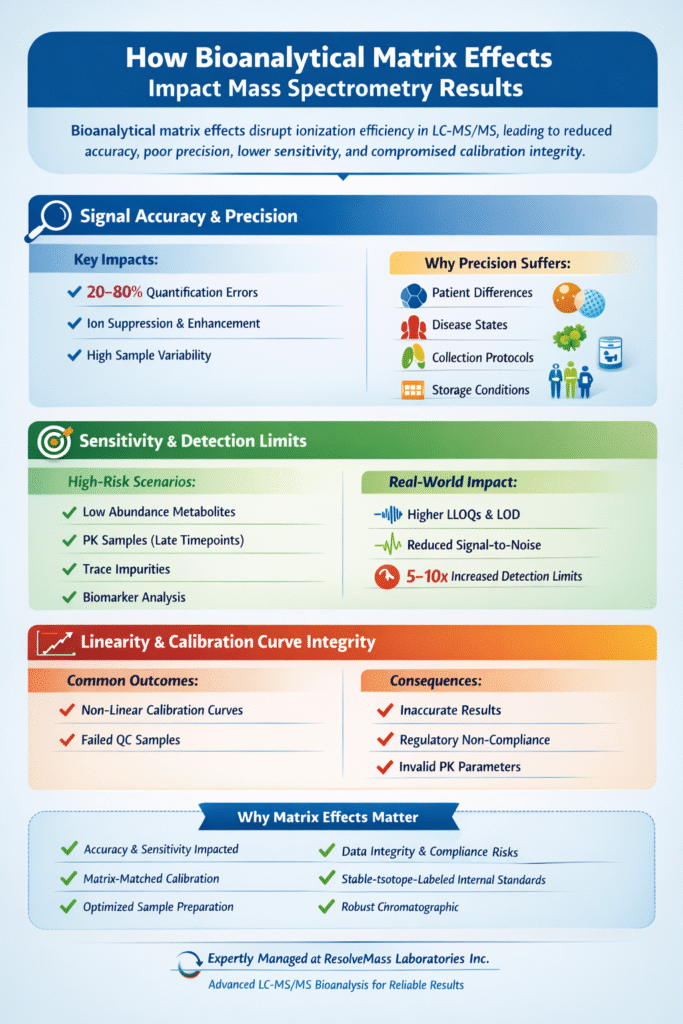How Bioanalytical Matrix Effects Impact Mass Spectrometry Results