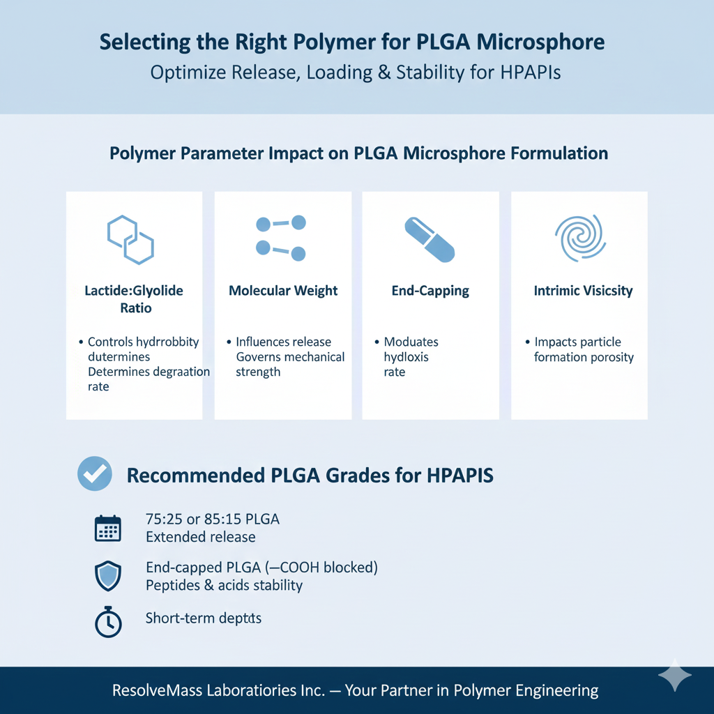 Selecting the Right Polymer for PLGA Microsphere Formulation Selecting the Right Polymer for PLGA Microsphere Formulation