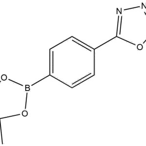 2-methyl-5-(4-(4,4,5,5-tetramethyl-1,3,2-dioxaborolan-2-yl)phenyl)-1,3,4-oxadiazole | CAS 1056456-24-6