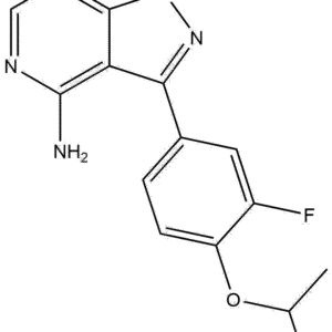 3-(3-fluoro-4-isopropoxyphenyl)-1H-pyrazolo[3,4-d]pyrimidin-4-amine | CAS 1408087-64-8