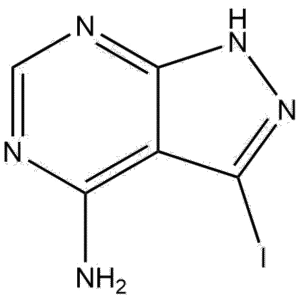 3-iodo-1H-pyrazolo[3,4-d]pyrimidin-4-amine | CAS 151266-23-8