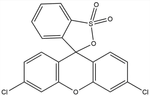 3',6'-dichlorospiro[benzo[c][1,2]oxathiole-3,9'-xanthene] 1,1-dioxide | CAS 77545-45-0