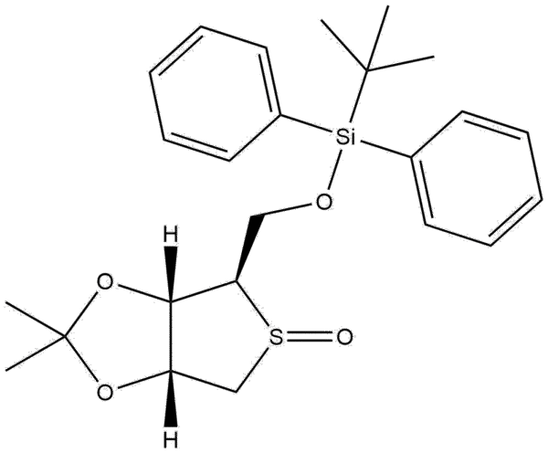 (3aS,4R,6aR)-4-(((tert-butyldiphenylsilyl)oxy)methyl)-2,2-dimethyltetrahydrothieno[3,4-d][1,3]dioxole 5-oxide | CAS 2410087-70-4
